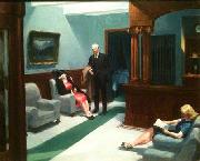 edward hopper Hotel Lobby oil on canvas